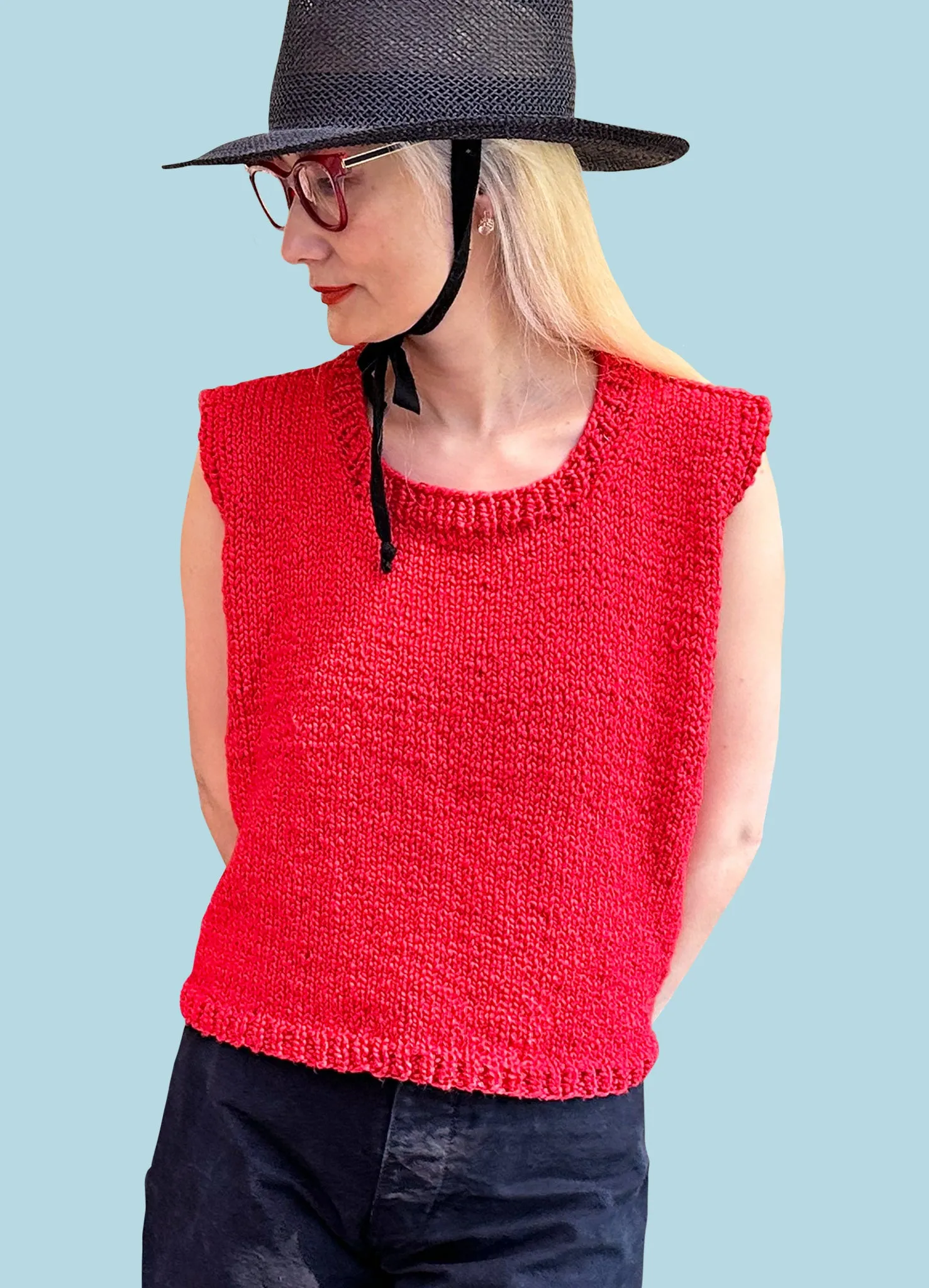 Young at Heart Top PATTERN- Summer yarn
